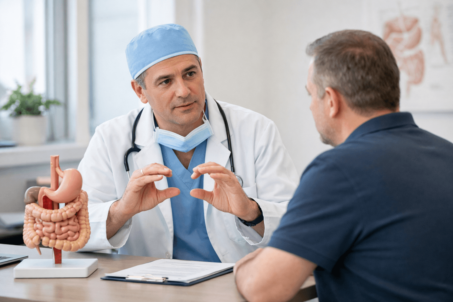 Bariatric surgery consultation about gastric sleeve and OAGB