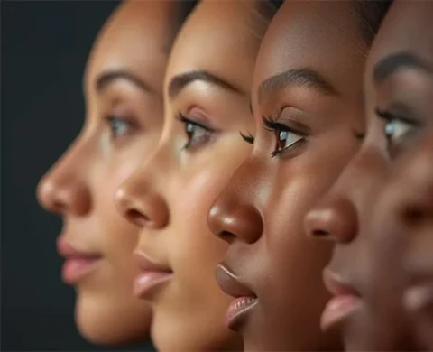 Image accompanying an open versus closed rhinoplasty guide